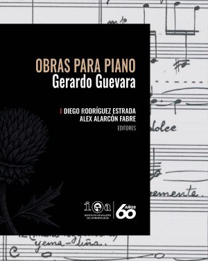 Portada Guevara Obras para piano. Gerardo Guevara